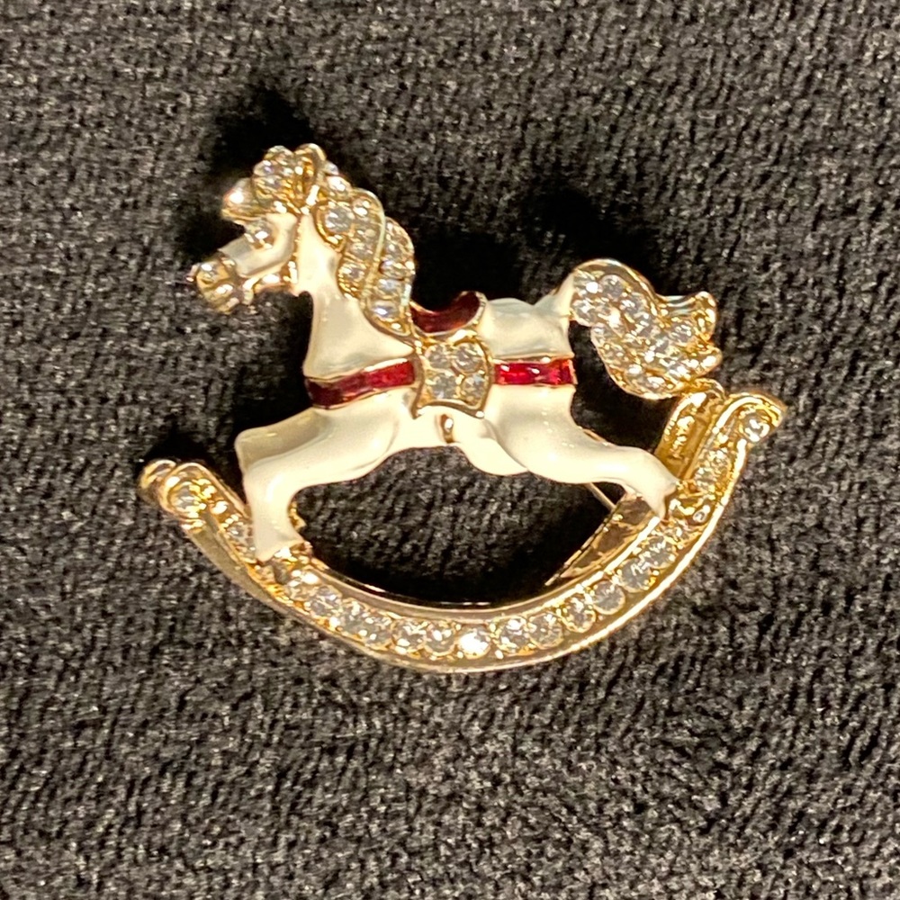 Rocking horse pin